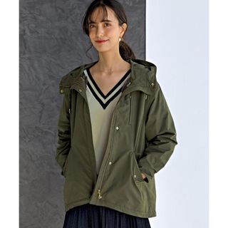 ユナイテッドアローズグリーンレーベルリラクシング(UNITED ARROWS green label relaxing)の美品　グリーンレーベルリラクシング　モッズコート　2WAY ジャンパー(モッズコート)