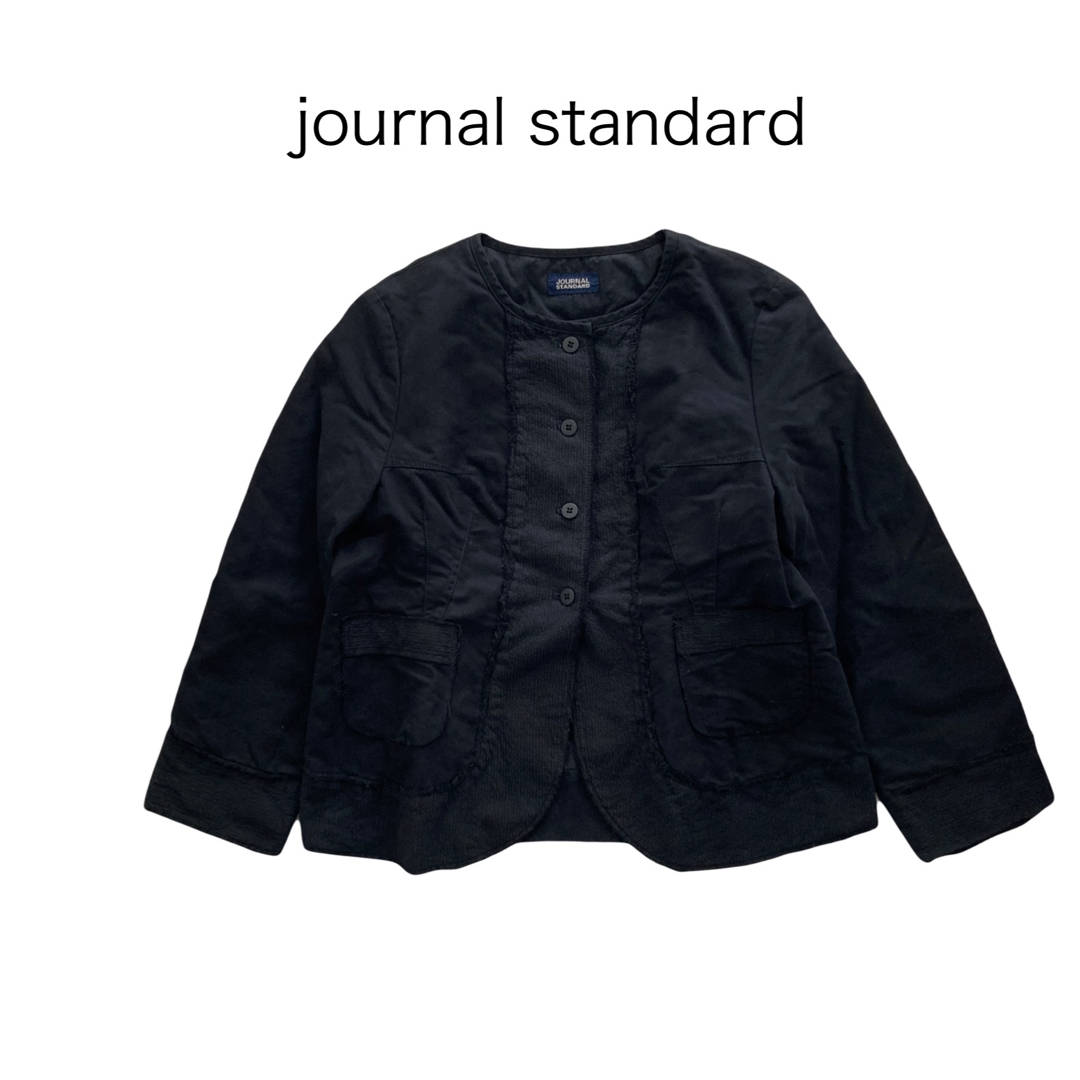 JOURNAL STANDARD(ジャーナルスタンダード)のjournal standard ノーカラーシャツジャケット レディースのジャケット/アウター(ノーカラージャケット)の商品写真