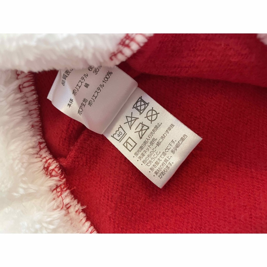サンタクロース　サンタ　クリスマス　コスプレ　衣装　キッズ　ベビー　80cm エンタメ/ホビーのコスプレ(衣装)の商品写真