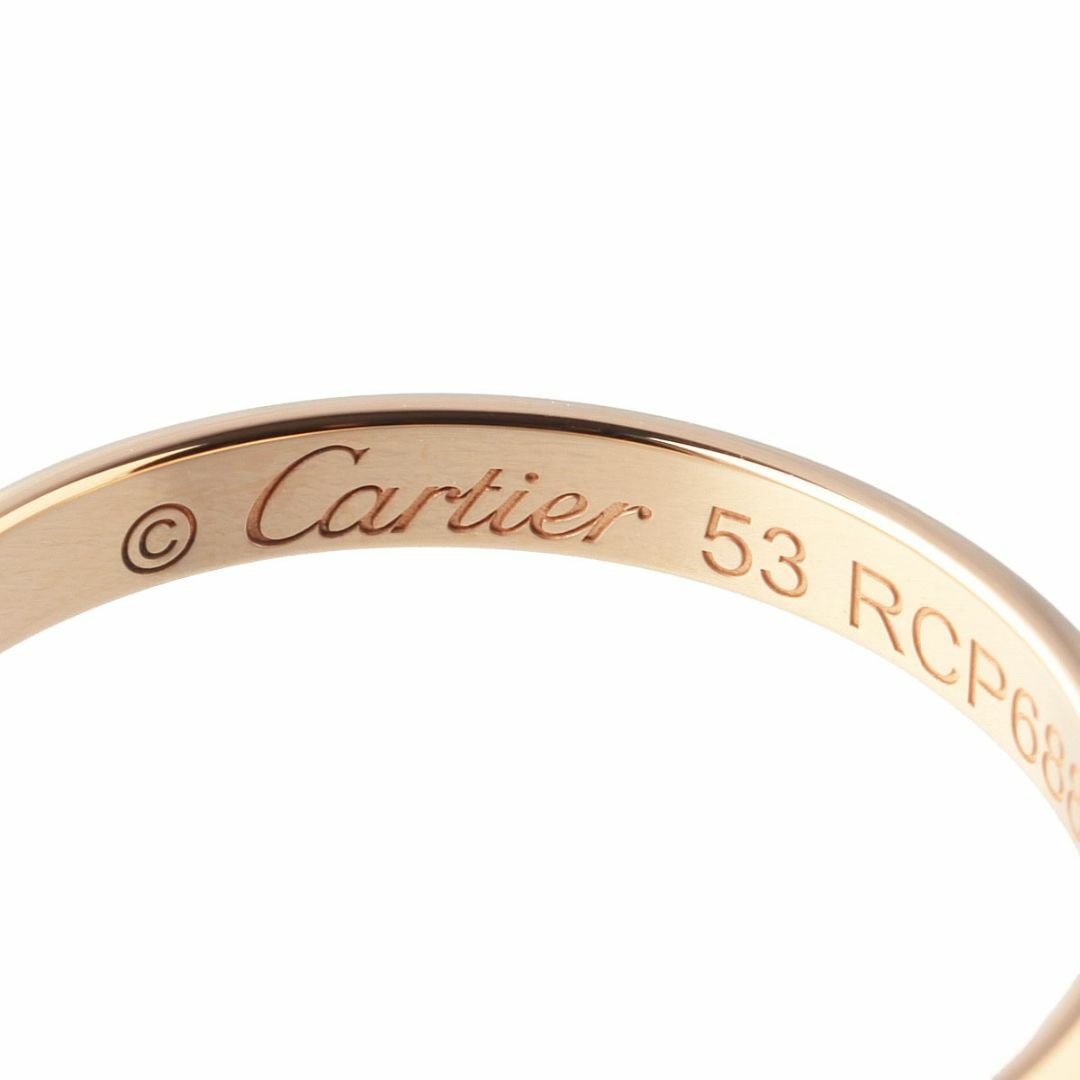 Cartier(カルティエ)のカルティエ 1895 ウェディング リング #53 幅2.4mm Au750YG 保証書(2022年) Cartier【14667】 レディースのアクセサリー(リング(指輪))の商品写真