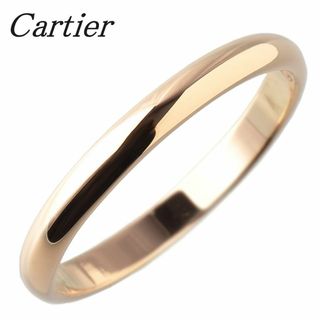 カルティエ(Cartier)のカルティエ 1895 ウェディング リング #53 幅2.4mm Au750YG 保証書(2022年) Cartier【14667】(リング(指輪))