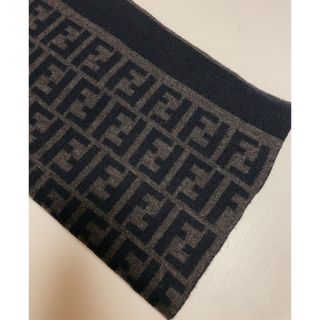 フェンディ(FENDI)の【正規品】FENDI フェンディ ストール ズッカ柄 男女兼用 リバーシブル(マフラー/ショール)