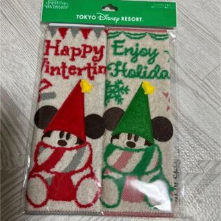 ディズニー(Disney)のディズニークリスマス　リルリンリンタオル(キャラクターグッズ)