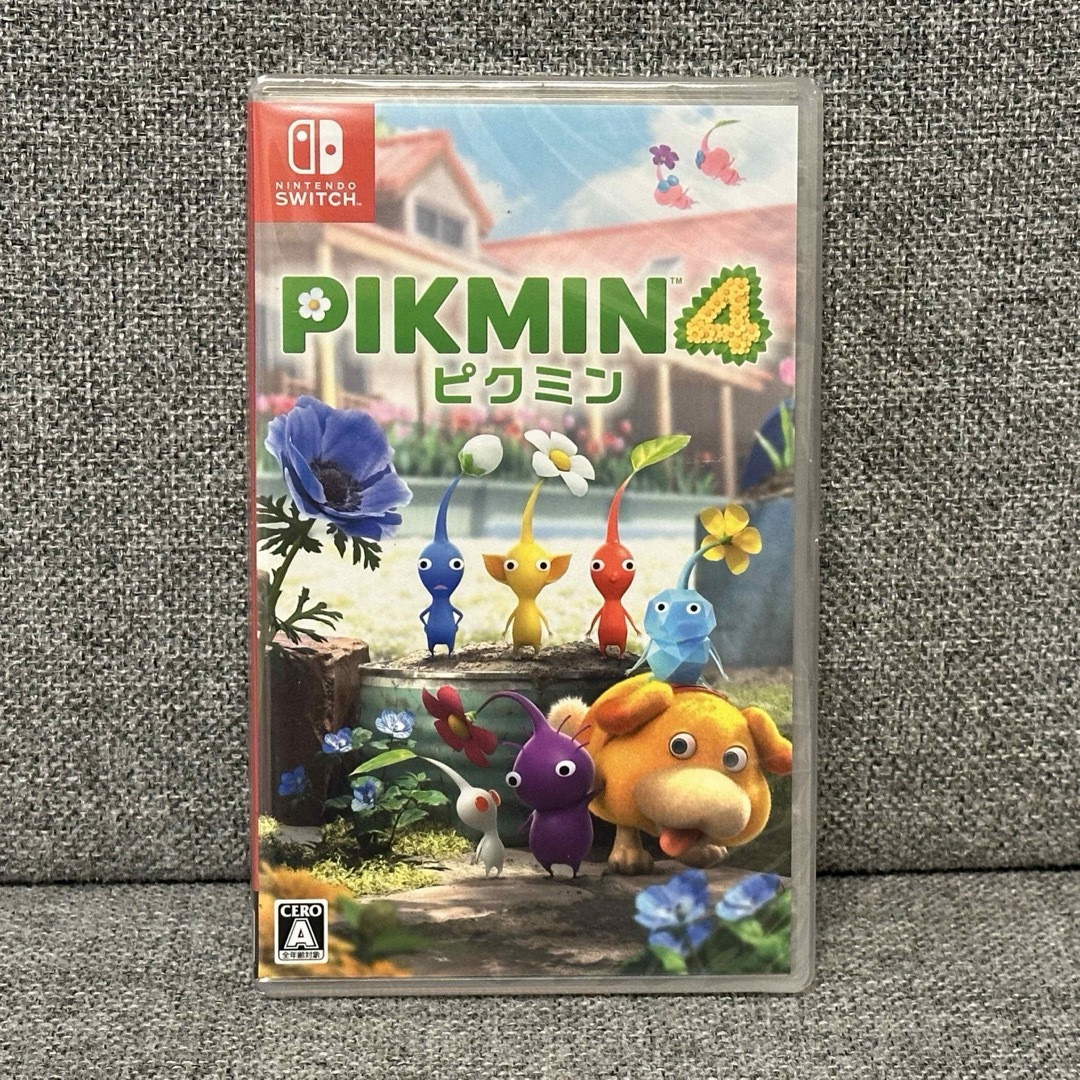 Nintendo Switch(ニンテンドースイッチ)の新品 Pikmin 4(ピクミン4） 【Nintendo Switchソフト】 エンタメ/ホビーのゲームソフト/ゲーム機本体(家庭用ゲームソフト)の商品写真