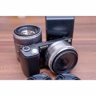 ソニー(SONY)のsony nex-5n ダブルレンズキット(ミラーレス一眼)