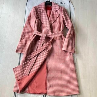 マックスマーラ(Max Mara)の新品同様✨2021年 マックスマーラ ラナウェイ ロングラン コート 大きめ46(ロングコート)