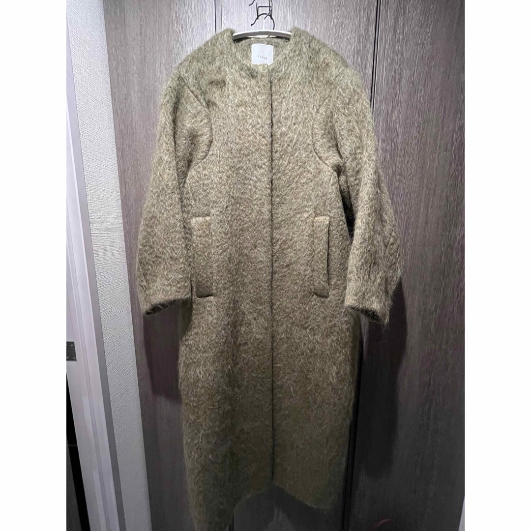 CLANE(クラネ)のCLANE / MIX COLOR SHAGGY COAT レディースのジャケット/アウター(ロングコート)の商品写真