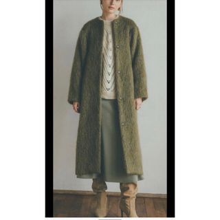 クラネ(CLANE)のCLANE / MIX COLOR SHAGGY COAT(ロングコート)