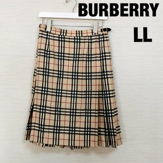 バーバリー(BURBERRY)のBurberry London  バーバリーロンドン ノバチェック 巻きスカート(ひざ丈スカート)