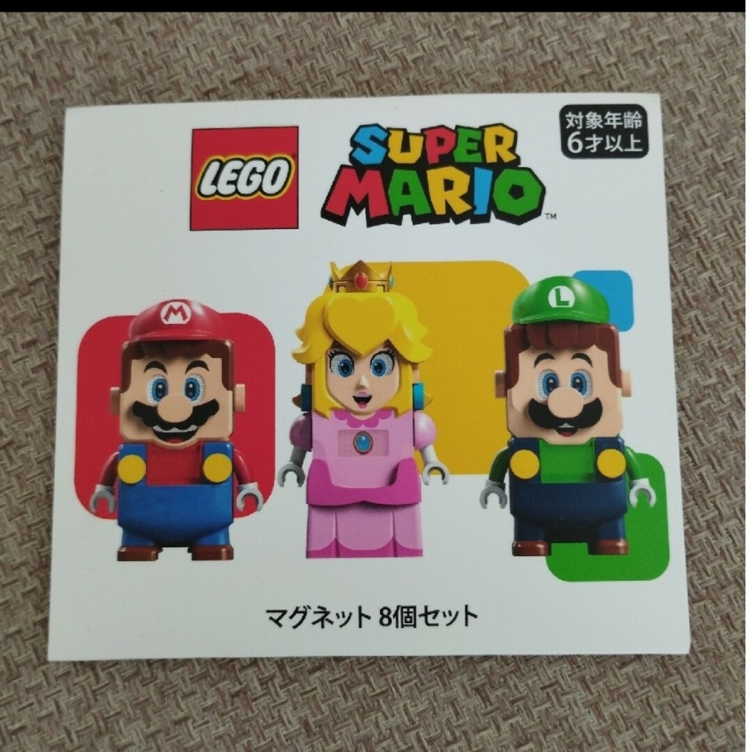 Lego(レゴ)のLEGO　レゴ　スーパーマリオ　マグネット　８個セット エンタメ/ホビーのおもちゃ/ぬいぐるみ(キャラクターグッズ)の商品写真