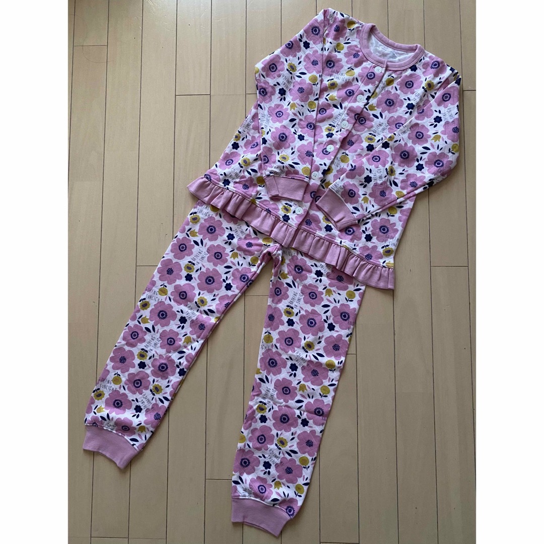 ampersand(アンパサンド)のエフオーキッズ アンパサンド キルトパジャマ 130 キッズ/ベビー/マタニティのキッズ服女の子用(90cm~)(パジャマ)の商品写真