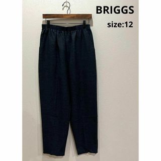 BRIGGS パンツ スラックス イージーパンツ チェック 12 メンズ 紺 緑(その他)