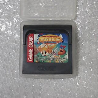 セガ(SEGA)のTAILS SKYPATROL GameGEAR ソフトのみ(携帯用ゲームソフト)