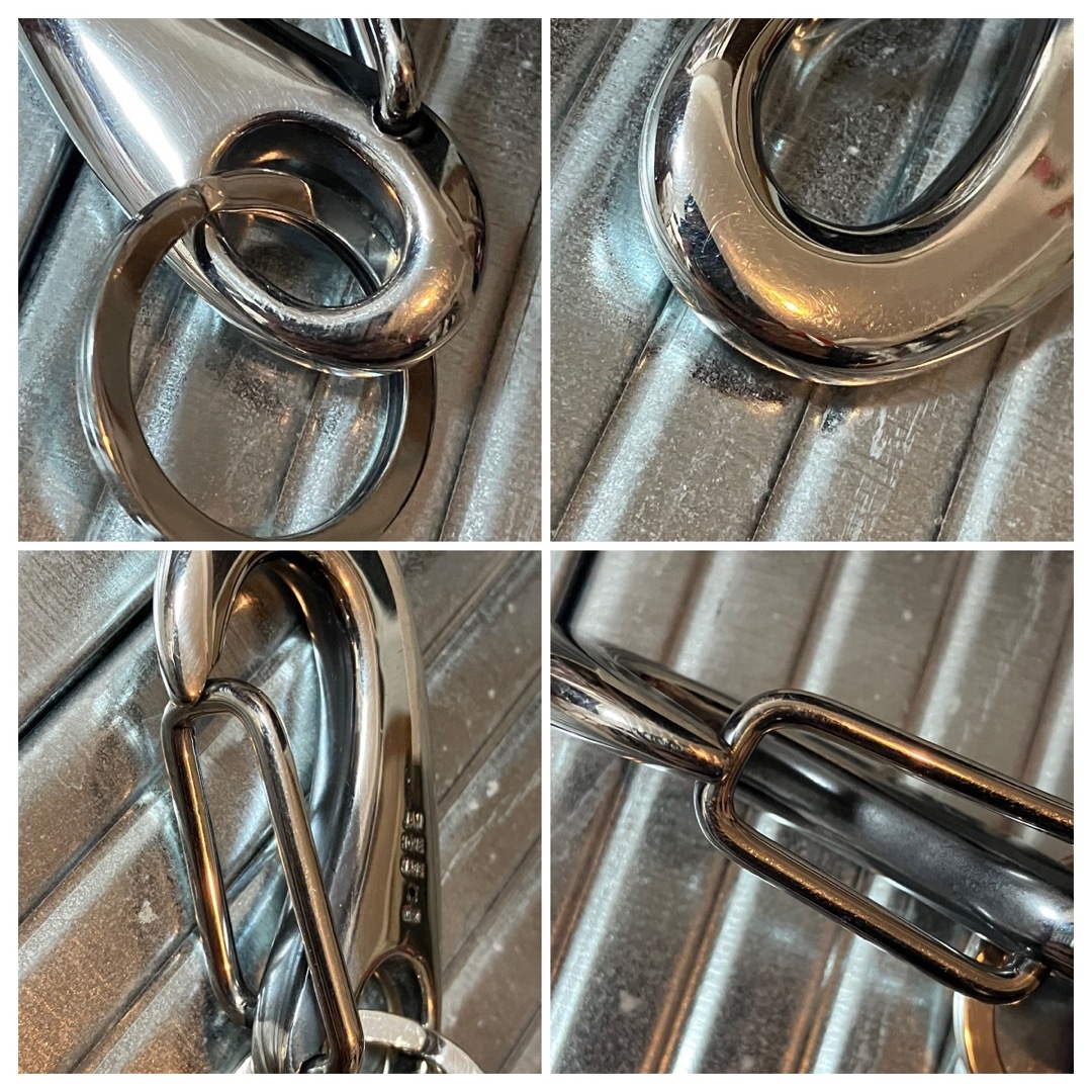 JAM HOME MADE - 【美品/箱付き】カラビナ シルバー925 ビッグ JAM HOME MADE - 【美品/箱付き】カラビナ シルバー925 ビッグ