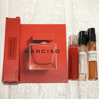 narciso rodriguez - ナルシソロドリゲス 香水 EDP 3本セット 試供品 サンプル