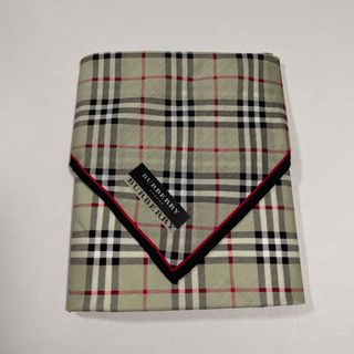 バーバリー(BURBERRY)のバーバリーハンカチノバチェックグリーン(ハンカチ)