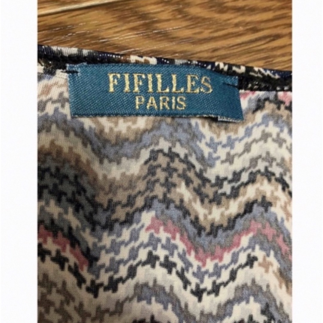 armoire caprice(アーモワールカプリス)のFIFILLES Paris  カシュクール　ワンピース レディースのワンピース(ひざ丈ワンピース)の商品写真