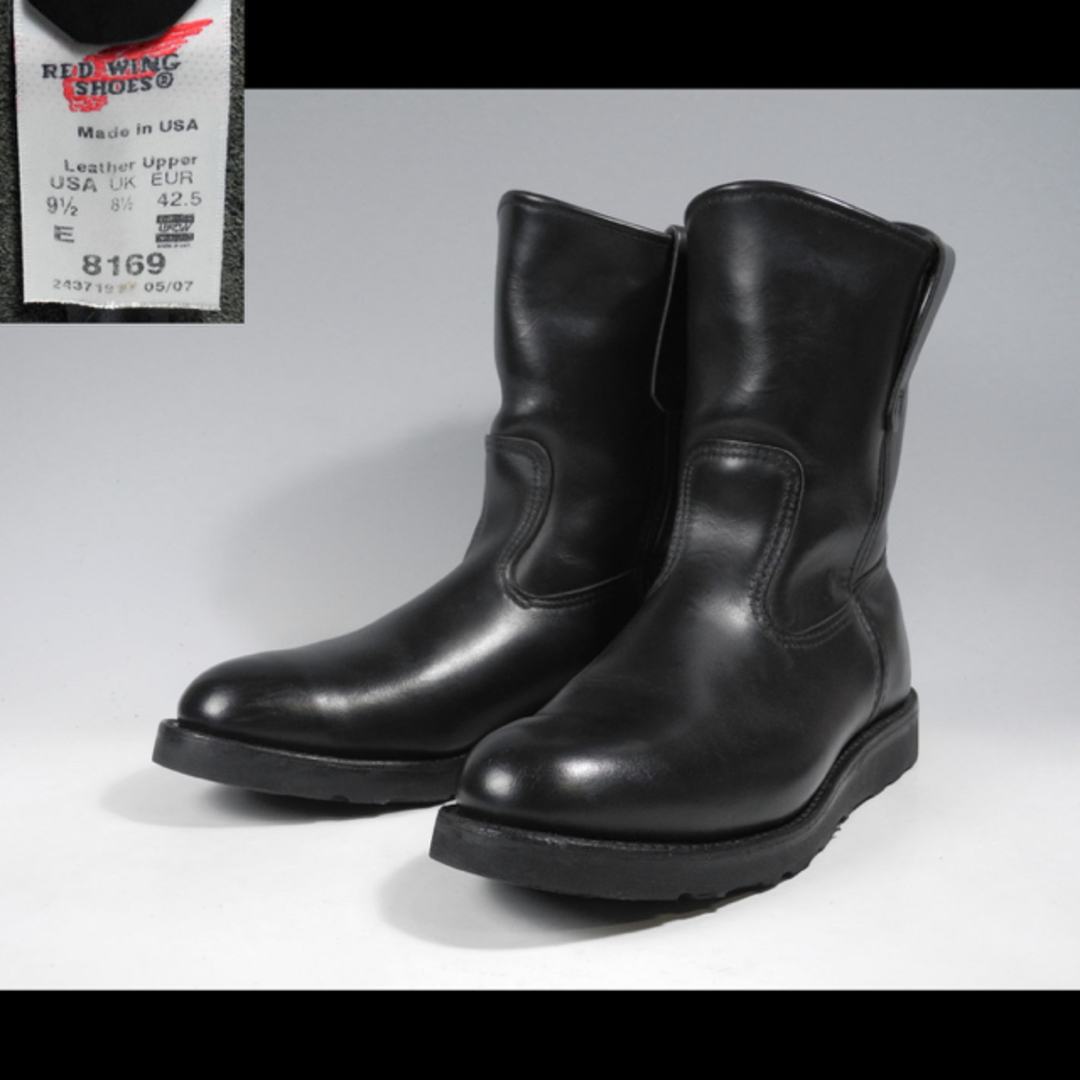 REDWING - レッドウィング8169ペコスカスタム現行羽タグ犬866 REDWING - レッドウィング8169ペコスカスタム現行羽タグ犬866