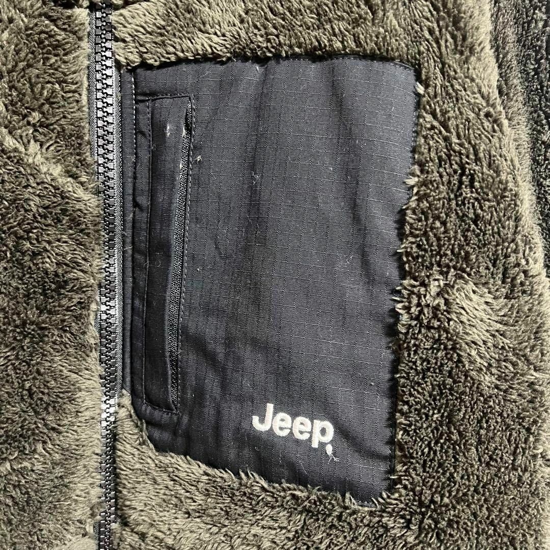 Jeep(ジープ)の【極美品】Jeep ジープ ボアジャケット 生地極厚 グリーン L メンズのジャケット/アウター(その他)の商品写真
