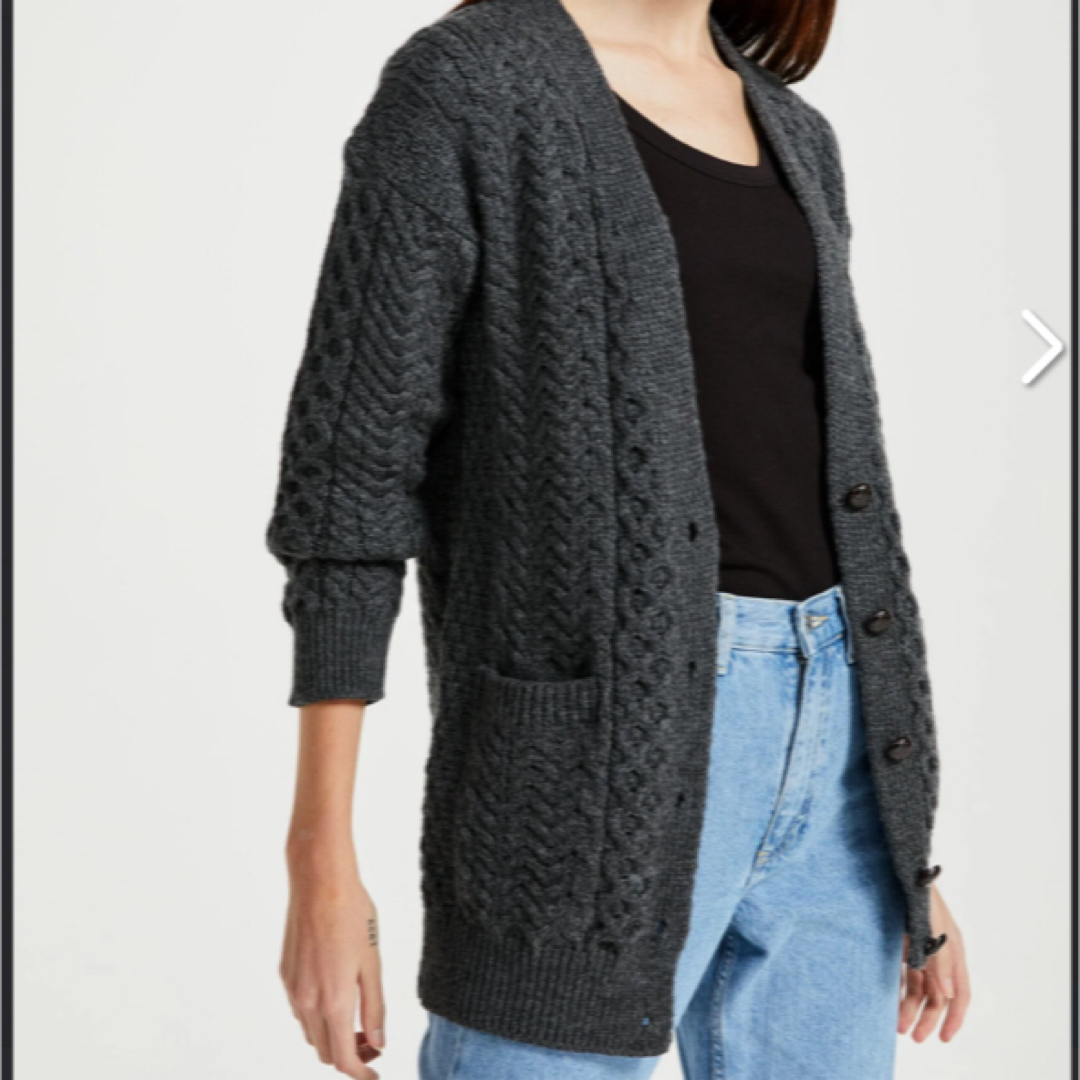 aran WOOLLEN MILLS(アランウーレンミルズ)の※再値下げ【新品】aran WOOLLEN MILLS アラン カーディガン S レディースのトップス(カーディガン)の商品写真