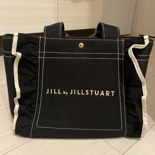 ジルバイジルスチュアート(JILL by JILLSTUART)のJILL by JILLSTUART フリルトート ブラック(ハンドバッグ)