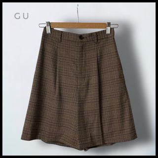 ジーユー(GU)の【GU】ショートパンツ  チェック(ショートパンツ)