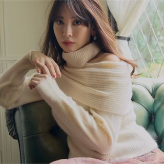 ハーリップトゥ(Her lip to)のherlipto Multi Way Wool-Blend Sweater(ニット/セーター)