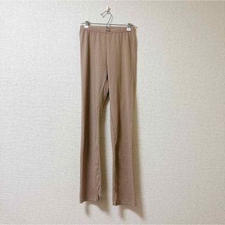 ユニクロ(UNIQLO)のUNIQLO   ユニクロ　スパッツ　ブラウン　Mサイズ(レギンス/スパッツ)