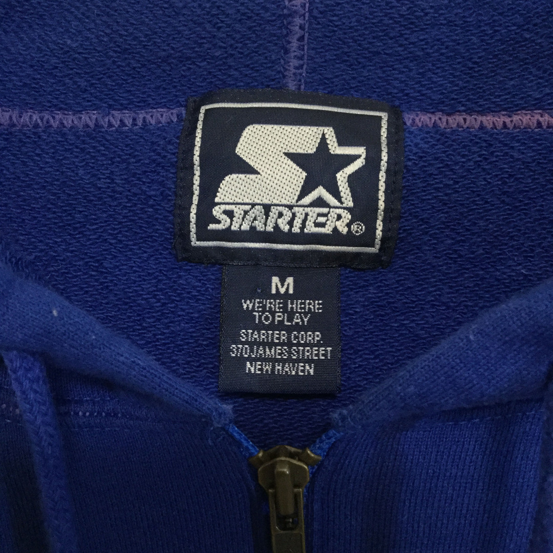 STARTER - 【スターター ハーフジップパーカー】 ロゴ刺繍 トレーナー 