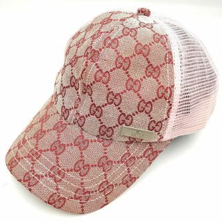 グッチ(Gucci)の美品 GUCCI キャップ GG キャンバス Lサイズ(キャップ)