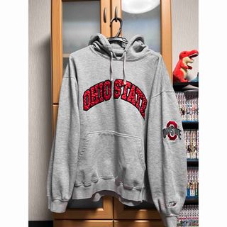 90s OHIOSTATE パーカー XL カレッジスウェット(パーカー)