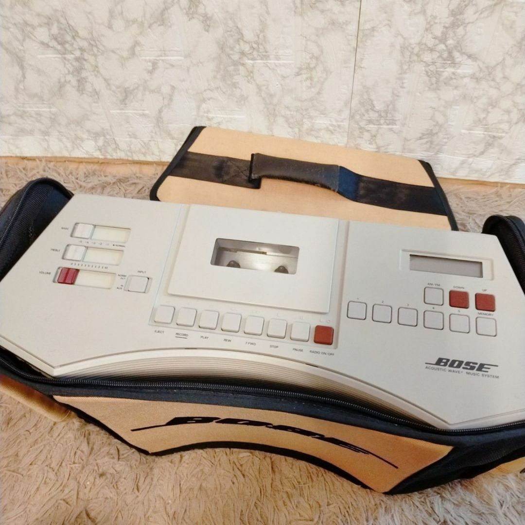 BOSE - 希少品 BOSE AW-1 ラジカセ 専用ケース付きの通販 by hide's BOSE - 希少品 BOSE AW-1 ラジカセ 専用ケース付きの通販 by hide's