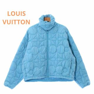 ルイヴィトン(LOUIS VUITTON)の極美品XL LOUIS VUITTON 2020AW ダウンジャケット フラワー(ダウンジャケット)