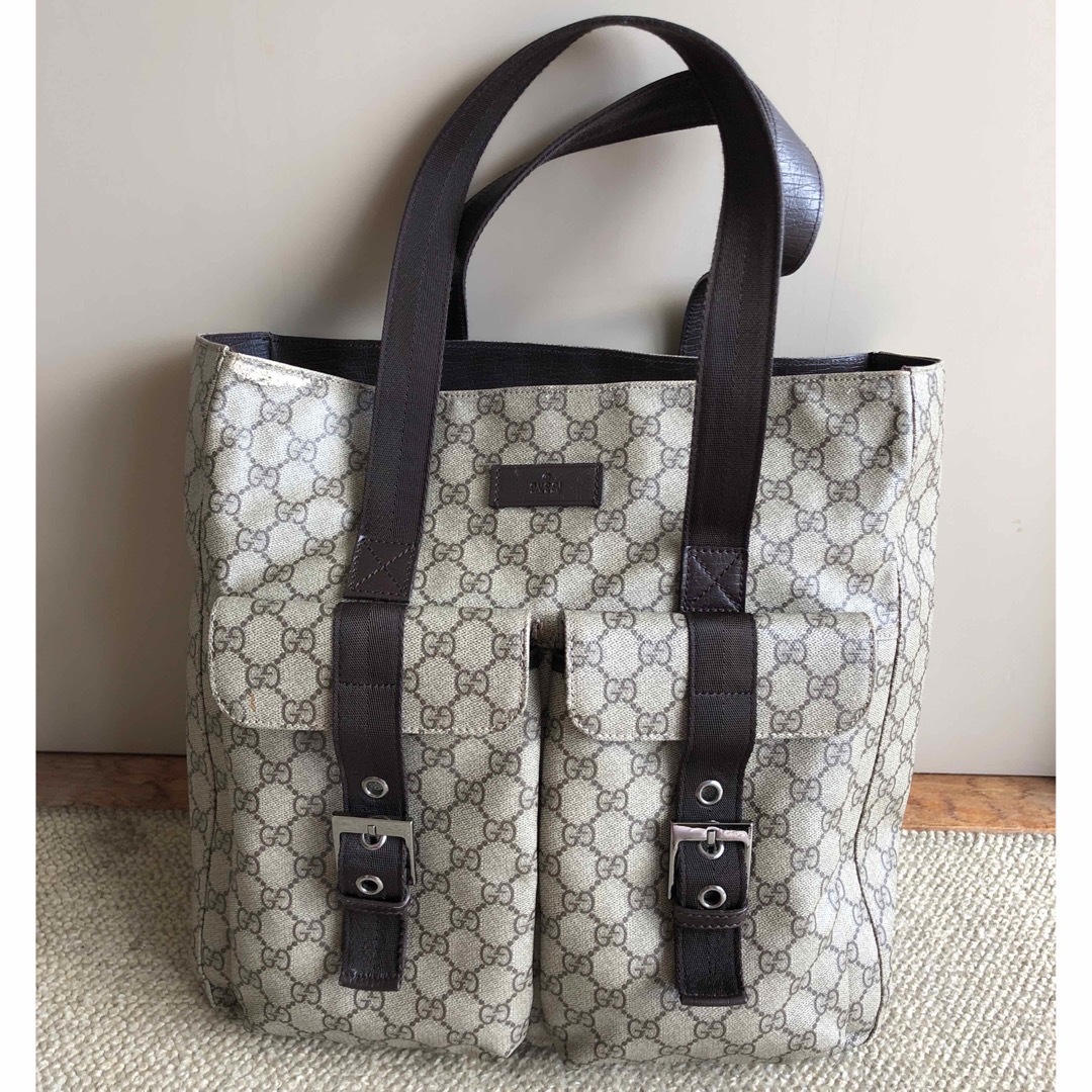 Gucci(グッチ)のグッチ トートバッグ GGプラス 141196 213317 メンズ GUCCI レディースのバッグ(トートバッグ)の商品写真