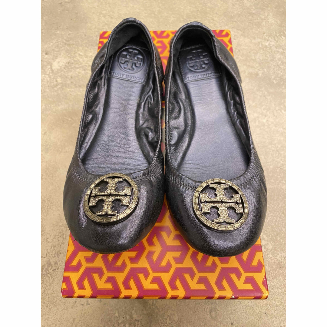 Tory Burch(トリーバーチ)の美品　トリーバーチ　バレエシューズ　パンプス レディースの靴/シューズ(バレエシューズ)の商品写真