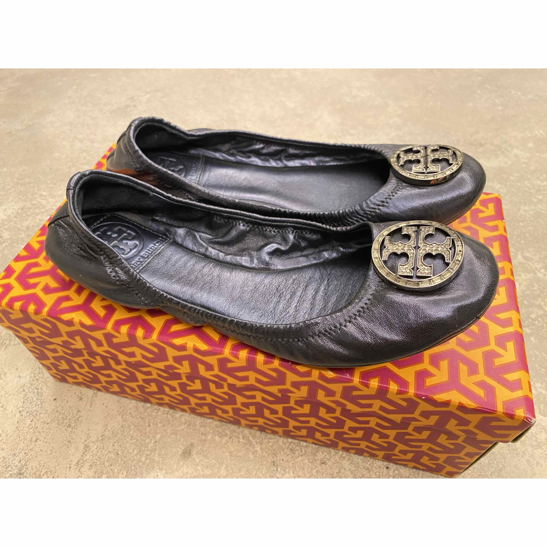 Tory Burch(トリーバーチ)の美品　トリーバーチ　バレエシューズ　パンプス レディースの靴/シューズ(バレエシューズ)の商品写真