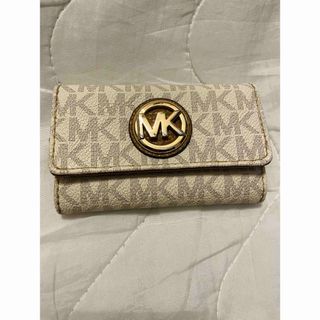 マイケルコース(Michael Kors) キーケース(レディース)（ホワイト/白色