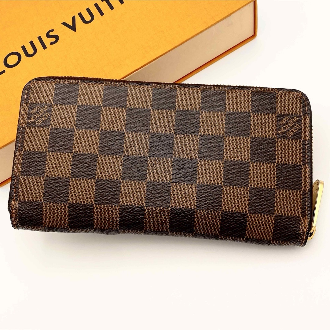 LOUIS VUITTON - 【超美品】ルイヴィトン◇ジッピーウォレット◇ダミエ