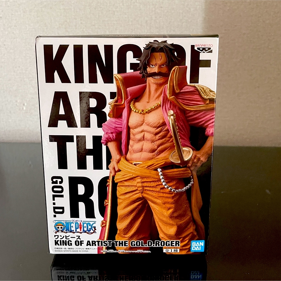 ルフィKING OF ARTIST THE  ルフィ 20th  ロジャー　フィギュア