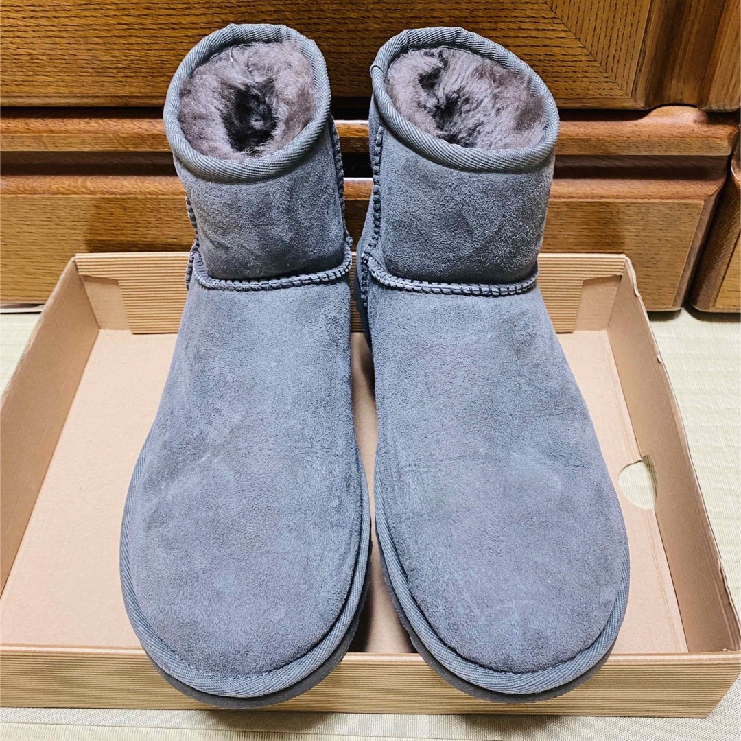 UGG アグ ムートンブーツ グレー