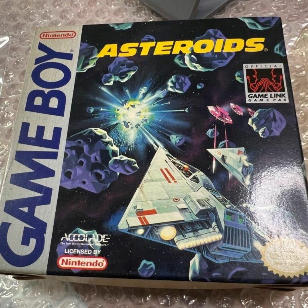 GB Asteroids / アステロイド 初期版 北米版 海外 輸入 状態画像 GB Asteroids / アステロイド 初期版 北米版 海外 輸入 状態画像