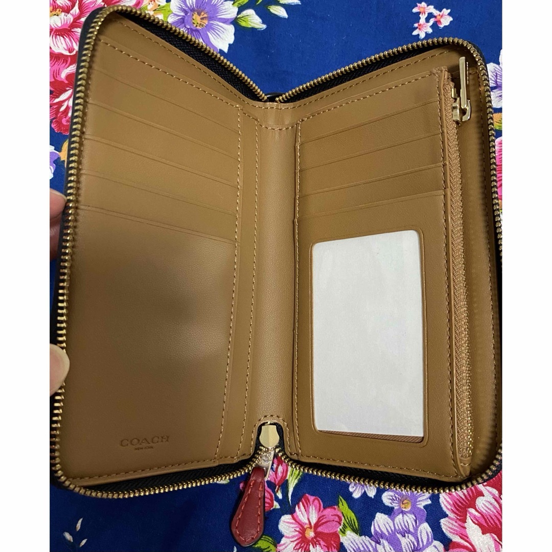 COACH(コーチ)のCoach  ミディアムIDジップアラウンドウォレット レディースのファッション小物(財布)の商品写真