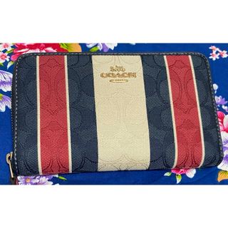 コーチ(COACH)のCoach  ミディアムIDジップアラウンドウォレット(財布)