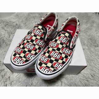 シュプリーム(Supreme)の2017ss Supreme x Vans 666 slip on(スニーカー)