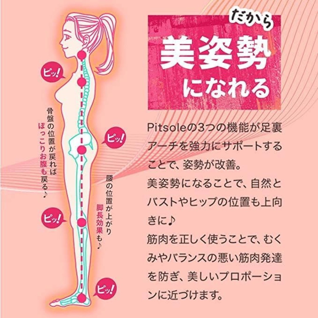 新品未使用 Pitsole ピットソール Sサイズ 2足 - その他