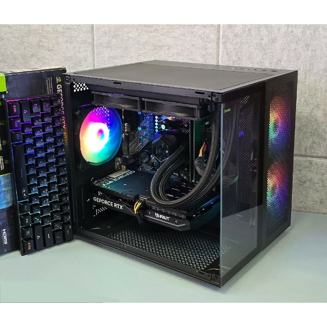 BTO高スペックゲーミングPC /高性能Ryzen5/SSD/ RTX スマホ/家電/カメラのPC/タブレット(デスクトップ型PC)の商品写真