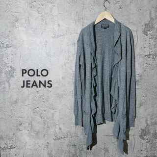 ポロラルフローレン(POLO RALPH LAUREN)の【 美品 ✿】ポロジーンズ カーディガン フリル トップス レディース S(カーディガン)