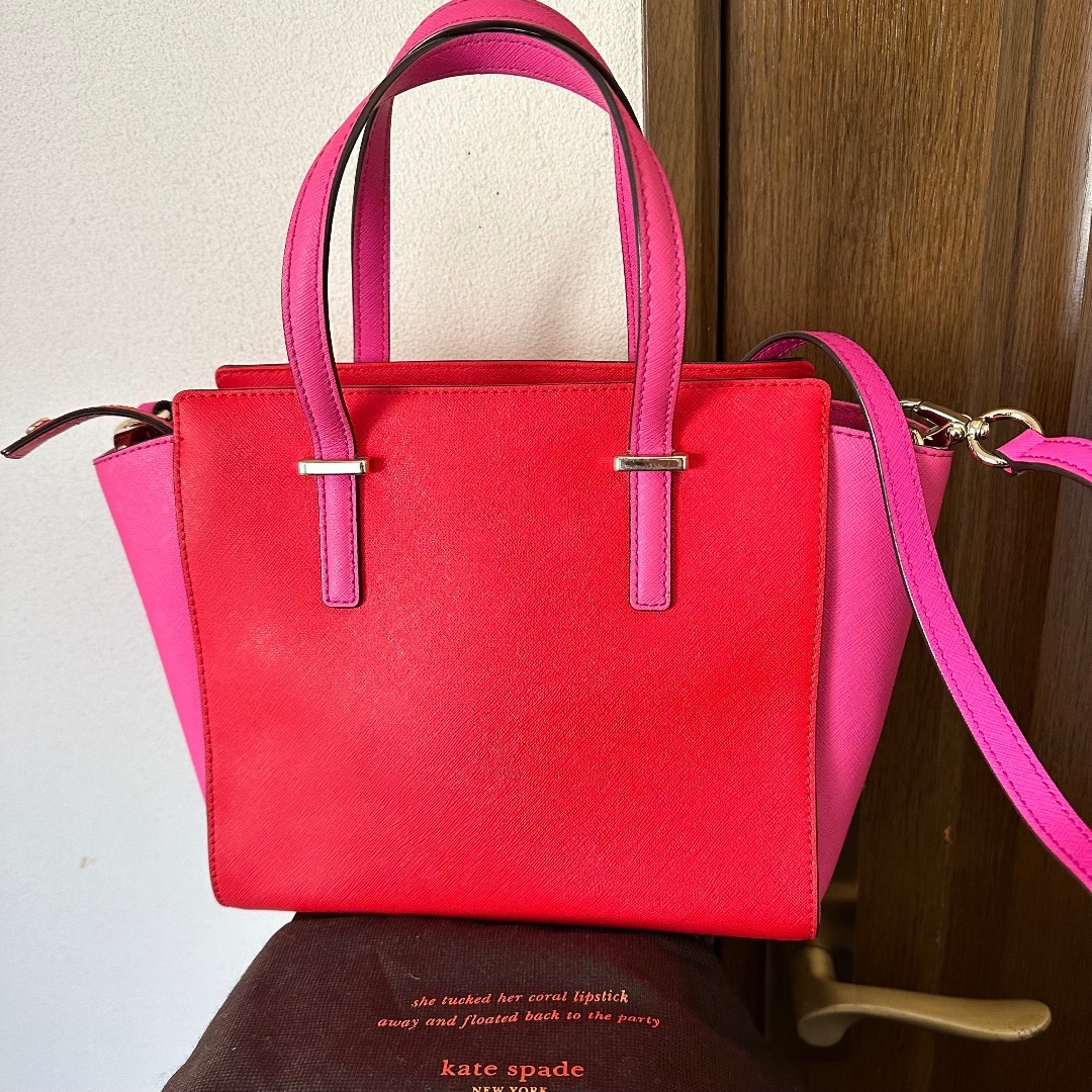 【美品】kate spade new york ハンド　ショルダー　2way