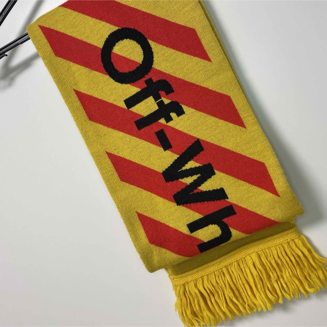 OFF-WHITE(オフホワイト)のoff-white マフラー　オフホワイト　マフラー　ストール メンズのファッション小物(マフラー)の商品写真