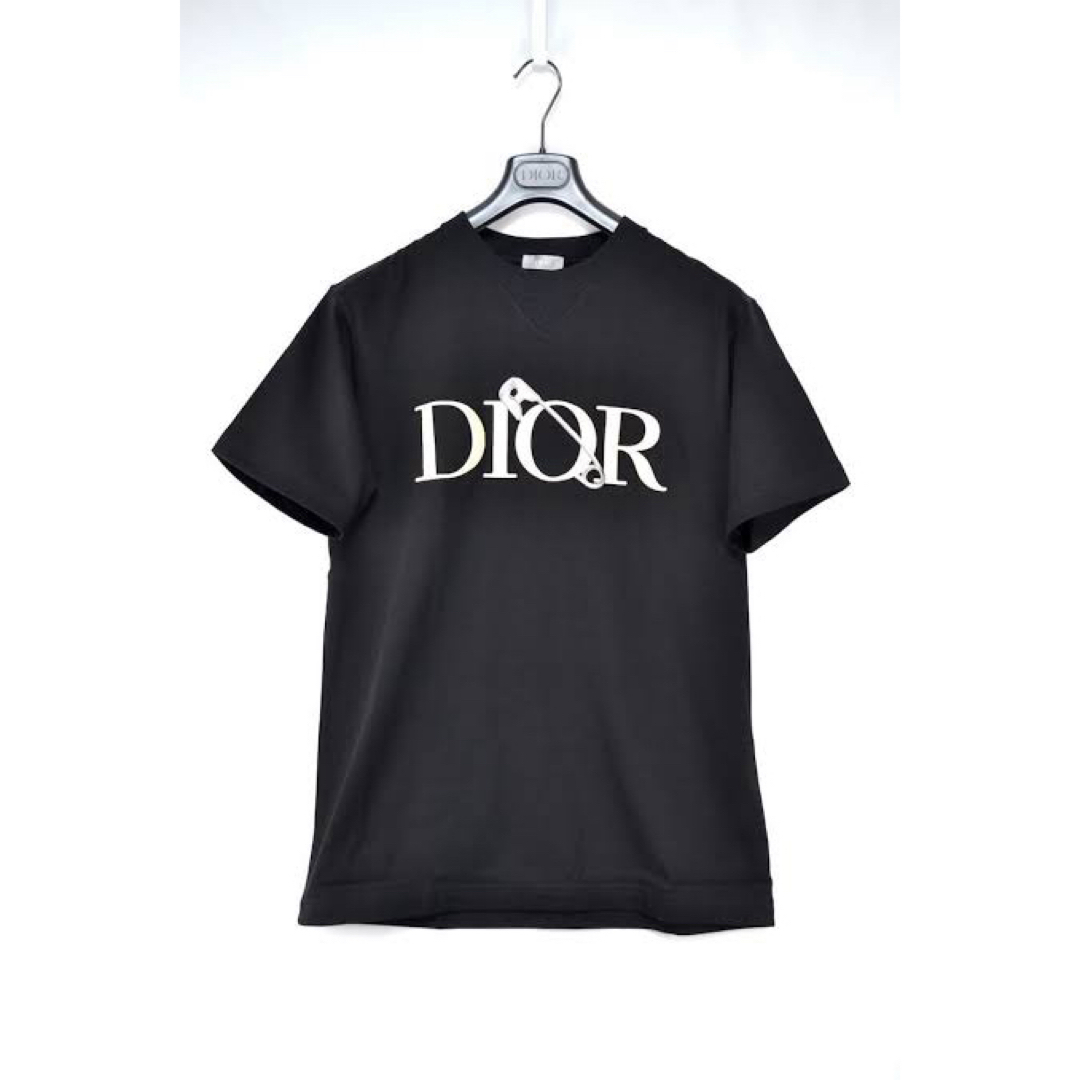 DIOR x ジュディブレイム ジャイアントロゴ 安全ピン TシャツTシャツ/カットソー(半袖/袖なし)